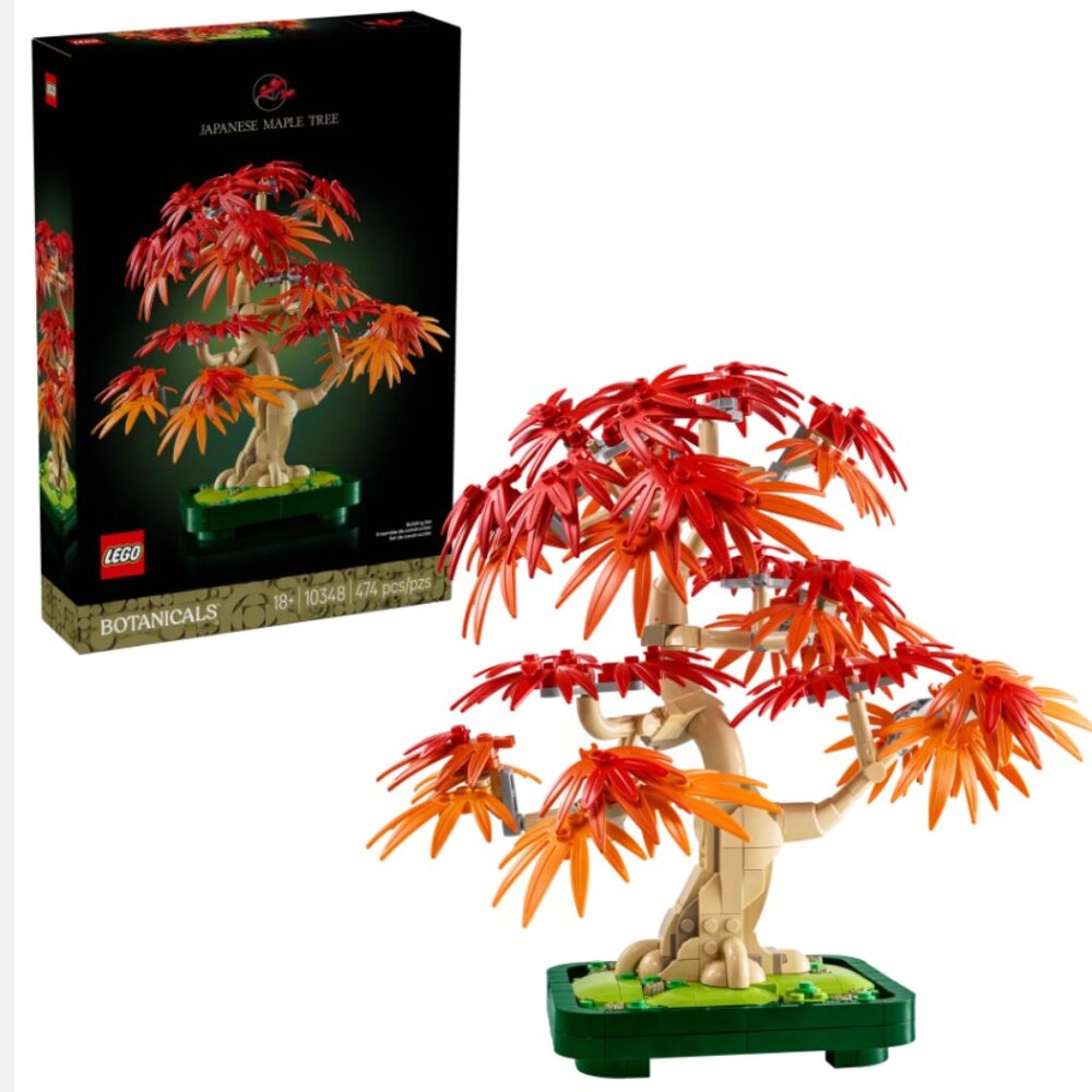 Sealed Lego Botanical Japanese Red Maple Bonsai Tree 10348